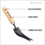 Wooden Handle Weeder – Corona